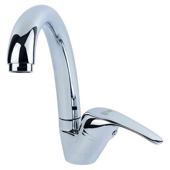 TAU Смеситель TN Ø35 для кухни гусак ухо на шпильке TAU TN-5B142C (9846120) Київ