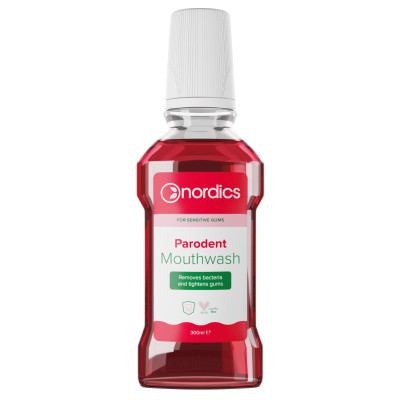 Ополаскиватель для полости рта Nordics Parodent Для укрепления десен 300 мл (3800500324548) Винница - изображение 1