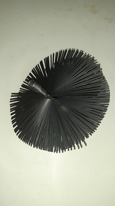 Йоржик для чистки комину зі стальних пластинок діаметром 100 мм Киев - изображение 3