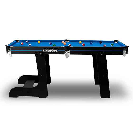 Більярдний стіл з аксесуарами Neo-Sport NS-808, 183 x 92 x 81 см Київ