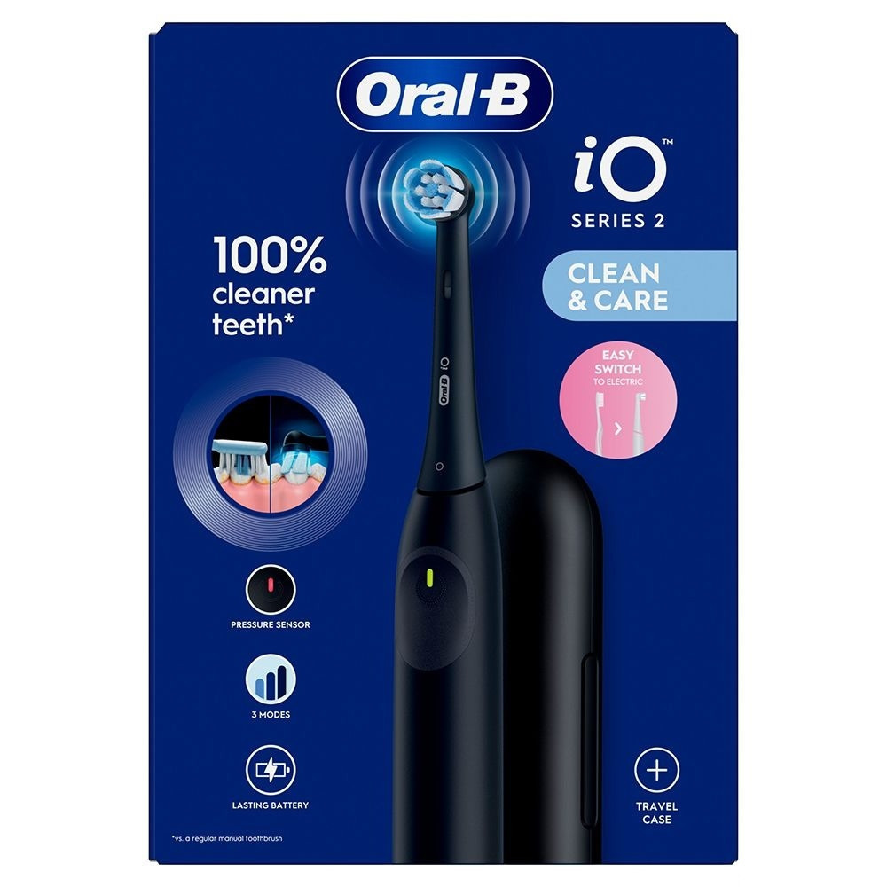 Зубна електрощітка Braun Oral-B iO Series 2 iOS2.1D9.2K Black ( 29543 ) Харьков - изображение 7