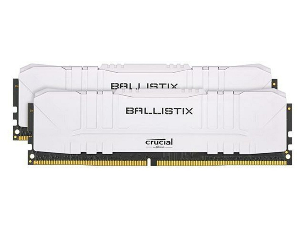 DDR4 Crucial Ballistix Sport LT 16GB (Kit of 2x8192) 2666MHz CL16 DIMM White Київ - фото 1