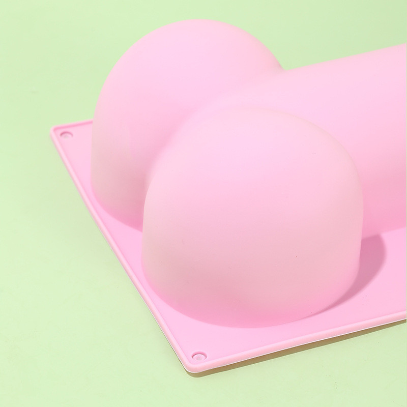 Молд силиконовый Мужской орган 165 на 272 мм розовый Киев - изображение 6