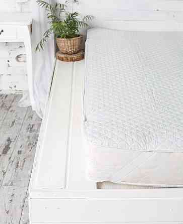 Ecotton Наматрацник Ecotton 160х200 см захисний антиалергенний з резинкою по кутах білий (20-02 Киев