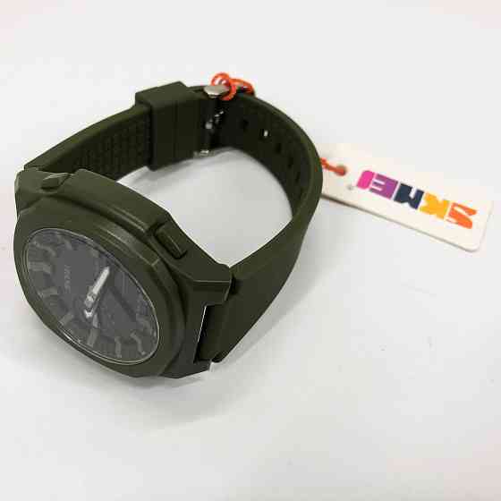 Армійські годинники мілітарі SKMEI 2091AGBK, Стильні спортивні годинники для активного відпочинку QS-62 Івано-Франківськ