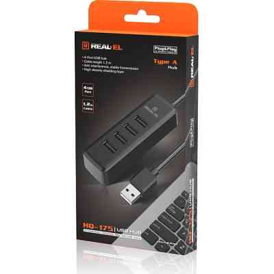 Концентратор REAL-EL HQ-175 black (EL123110008) Вінниця