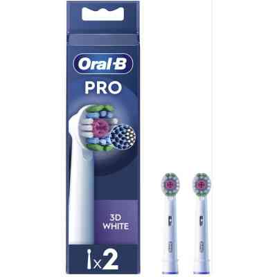 Насадка для зубної щітки Oral-B Pro 3D White, 2 шт (8006540847183) Вінниця