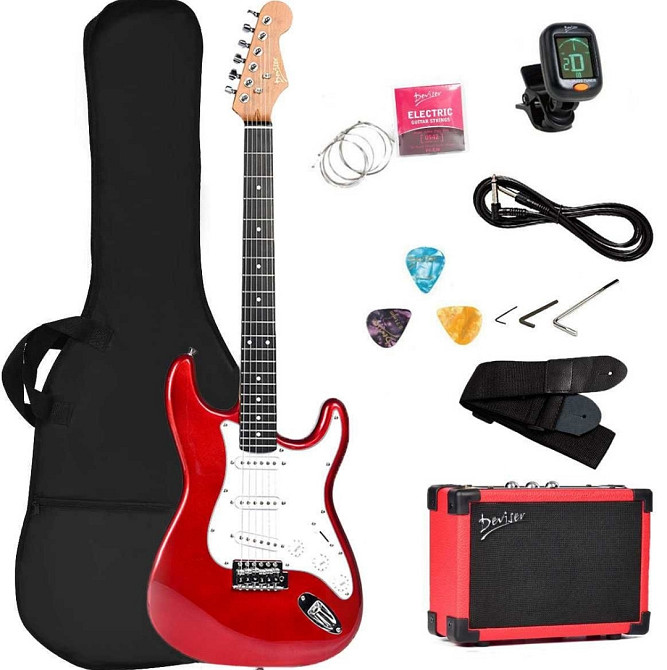 Электрогитара Deviser L-G1 ST BK (полный комплект) Харьков - изображение 5