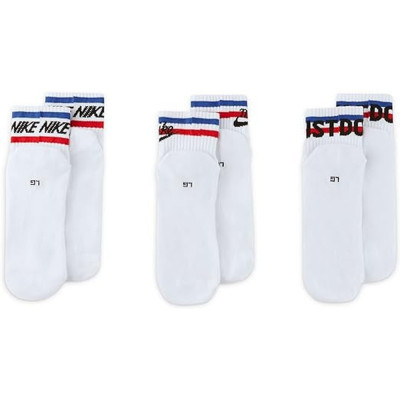 Шкарпетки Nike U NK NSW EVERYDAY ESSENTIAL AN 3PR DX5080-100 46-50 3 пари Білі (196148786118) Вінниця - фото 4
