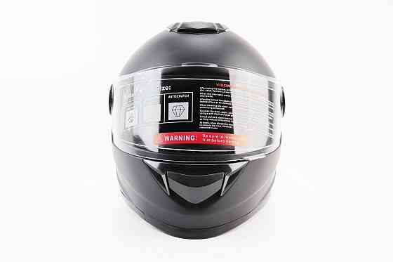 Шолом інтеграл, закритий BLD-М65 М (57-58см), ЧОРНИЙ матовий Киев