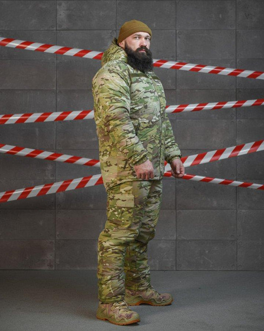 Зимовий тактичний костюм TASLAN Oblivion водонепроникний мультикам ВТ3759 Одеса - фото 6