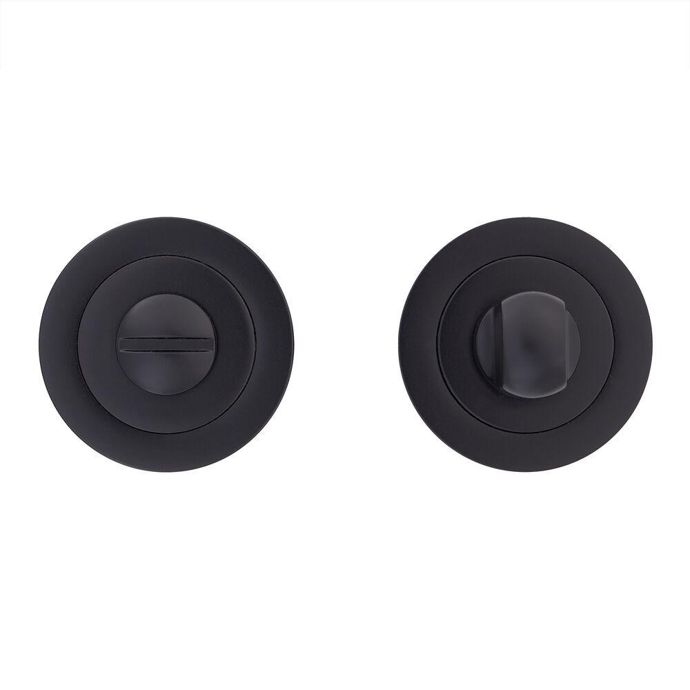 Сантехнічний фіксатор Gavrohe Z2-WC Black (накладка на двері санвузла з поворотником) чорний Київ - фото 1