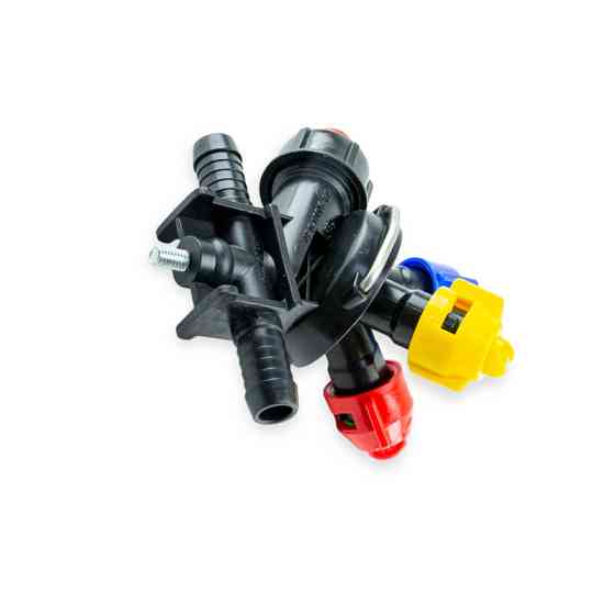 Форсунка прохідна шлангова (220059) (керамічний розпилювач) трипозиційна Мукачево