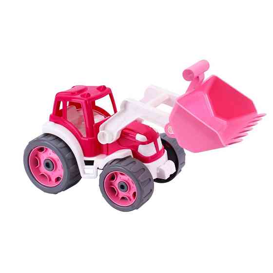 Детская игрушка Трактор 8195TXK с ковшом, розовый Винница