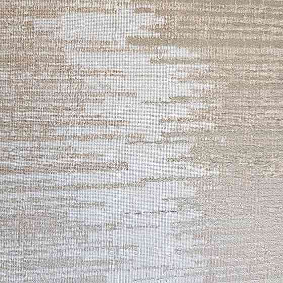 Шпалери флізелінові еко Galerie Metallic FX 0,53Х10 англія смуги розмиті сріблясті бежеві на білому Київ