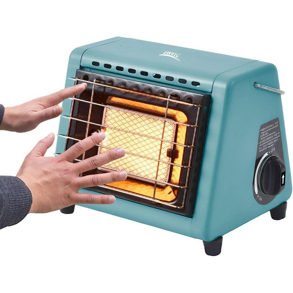 Газовая горелка-обогреватель BRS-H23, зеленый Ровно - изображение 9