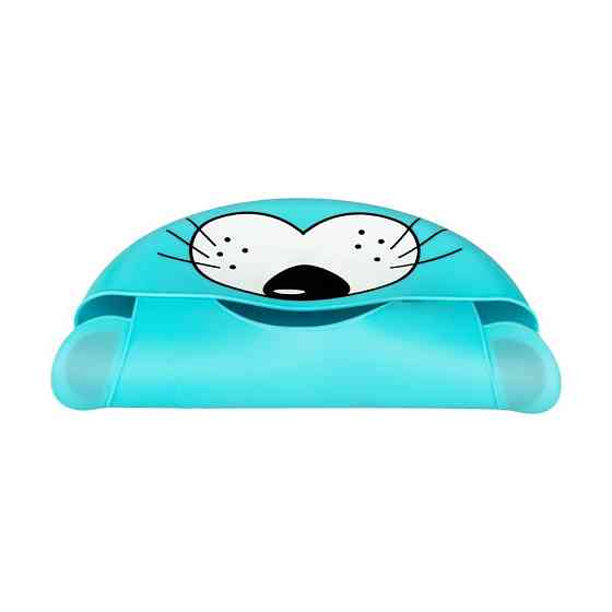 Слюнявчик силиконовый Zupo Crafts голубой Киев