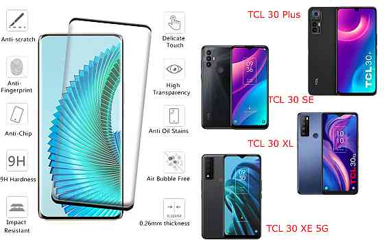 Захисне скло HyperGlass Pro для TCL 30 Plus, TCL 30 SE, TCL 30 XL, TCL 30 XE 5G – максимальна чутливість та захист Київ
