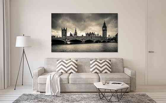 Картина холст в гостиную / спальню  Лондон   MLP_171 80x120 см Киев