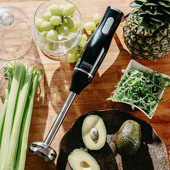 Блендер Camry CR 4630 ручний/ 800Вт/ 2 швидк./чаша для змішування/ мультиподрібнювач/ чорний Вінниця