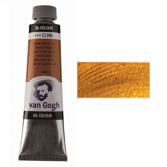 Краска масляная VAN GOGH (265) Прозрачный оксид желтый 40 мл Royal Talens Киев