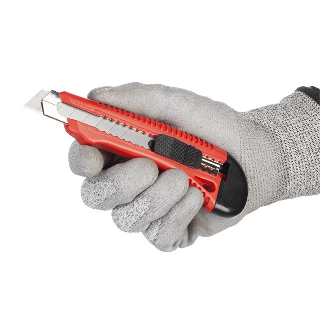 Нож сегментный, 18 мм, металлическая направляющая INTERTOOL HT-0501 Киев - изображение 8