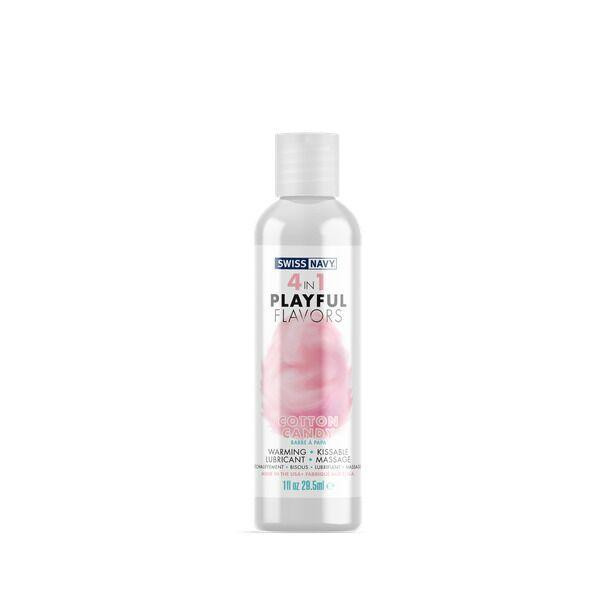 Распродажа!!! Лубрикант на водной основе Swiss Navy 4 In 1 Cotton Candy 29,5 мл (срок 28.11.2026) Sex Aura Киев - изображение 1