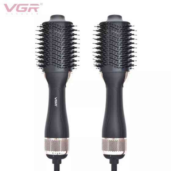 Електрична фен-щітка для гладкої зачіски VGR V-492, Фен для волосся від мережі, Фен з різними режимами NR-48 Івано-Франківськ