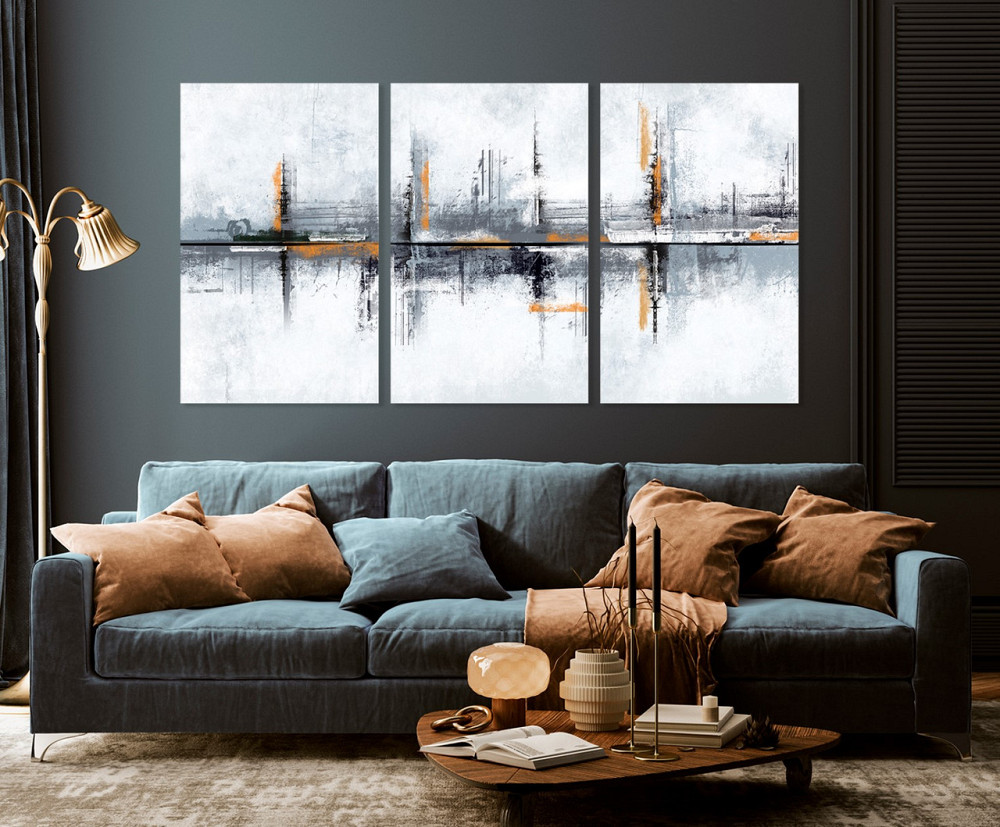 Модульна картина у вітальню/ спальню     Абстракція       ART-192_3A 70х130 см Київ - фото 3