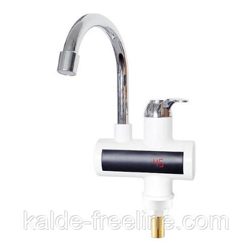 Кран із підігрівом води на мийку ZERIX ELW21-EW з індикатором температури Харків - фото 1