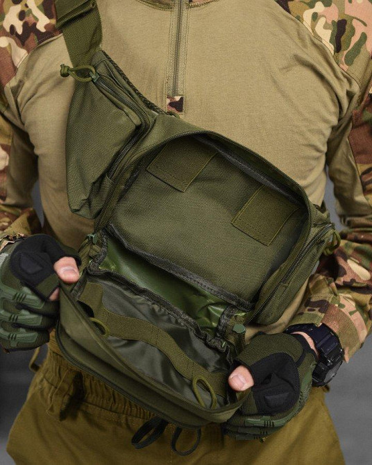 Тактическая сумка поясная/нагрудная Одесса - изображение 7