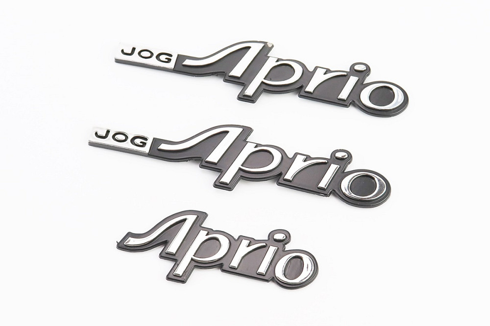 Наклейка шильдик "JOG APRIO" 13х3, к-кт 3шт Киев - изображение 1