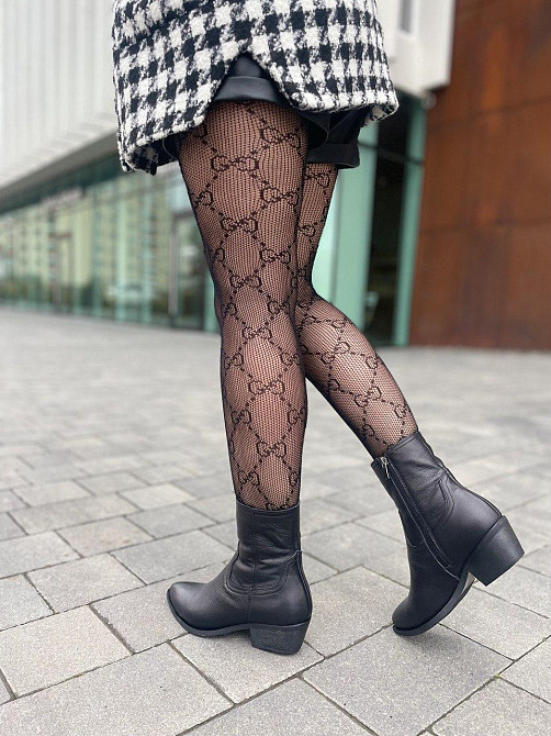 SANTINI Черевики жіночі SANTINI чорні натуральна шкіра висота 15см каблук 5см (10144111) Коломия - фото 7