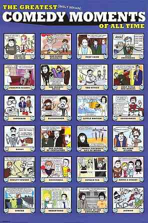 Постер Comedy Moments-Badly drawn Ровно