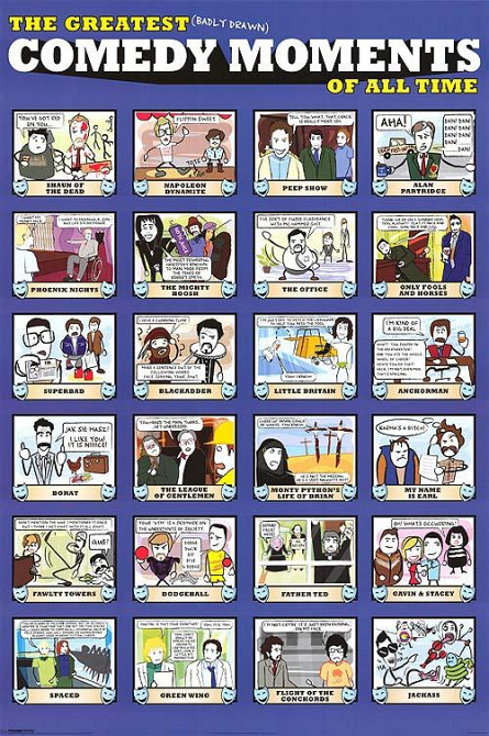 Постер Comedy Moments-Badly drawn Ровно - изображение 1