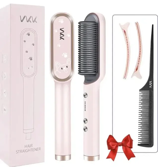 Щітка для випрямлення волосся VKK hair straightener VH0101 Луцк - изображение 2