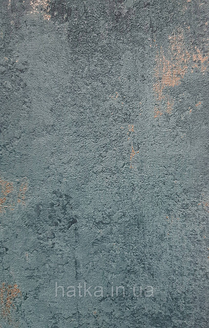 Шпалери вінілові на флізеліні AS creation Attico1.06х10 під штукатурку структурні бірюзові зелені золотисті Київ - фото 1