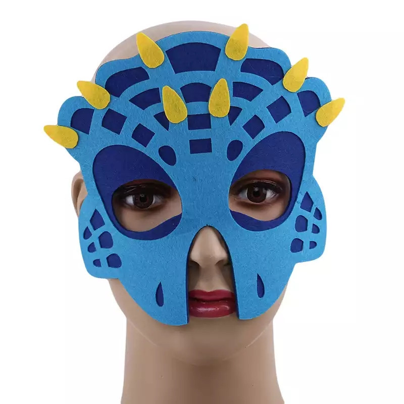 Детская маска Динозавр one size голубо-желтый Киев - изображение 2
