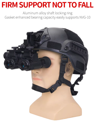 Бинокулярный мостовой кронштейн для NVG-10 NVG-30 NVG-50 (алюминий) Винница - изображение 10