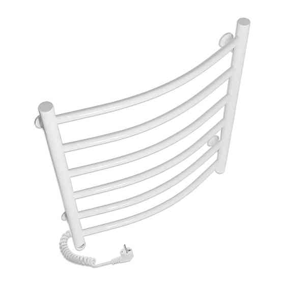 Электрический полотенцесушитель Laris Зебра КЛАССИК ЧК6 500Х600 Э белый Київ