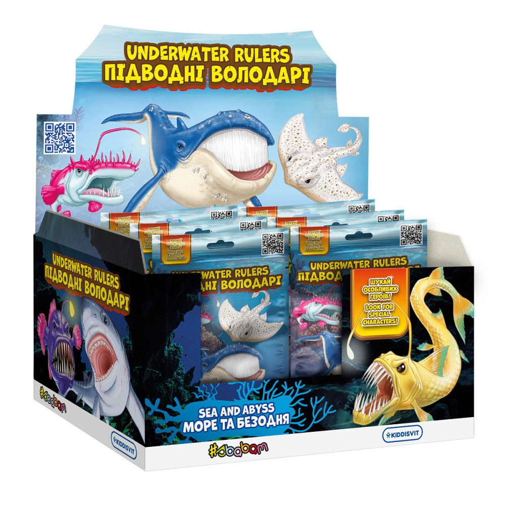 Стретч-іграшка у вигляді тварини - Підводні володарі. Море та безодня (в диспл.) Днепр - изображение 7