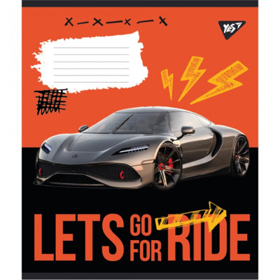 Тетрадь Yes А5 Lets go for ride 48 листов, линия (766735) Винница - изображение 5