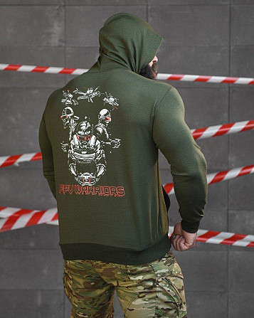 Худи maklin дрон олива НП4980 Киев - изображение 1