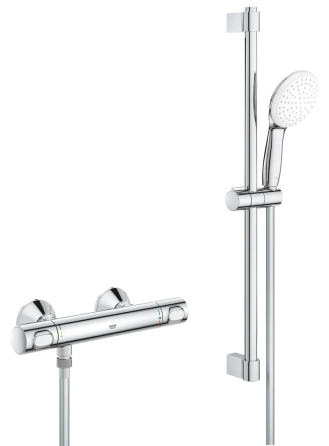 Термостат для душу Grohe Grohtherm 500 з душовим гарнітуром (34796001) Київ