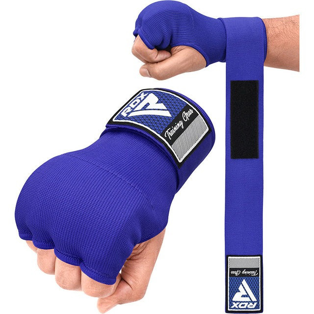 Бінті-рукавиці RDX IS2 Inner Straps Blue XL Кам'янське - фото 1