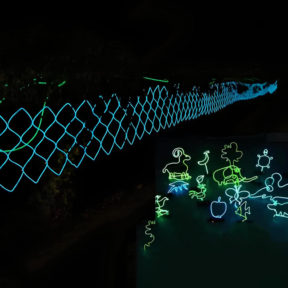 Светодиодная лента RESTEQ в виде гибкого провода длиной 5м — LED неоновый свет с контроллером, декоративная подсветка для дома, Киев - изображение 5