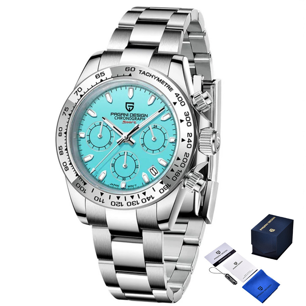 Pagani Design PD-1727 Silver-Blue SBR Київ - фото 1