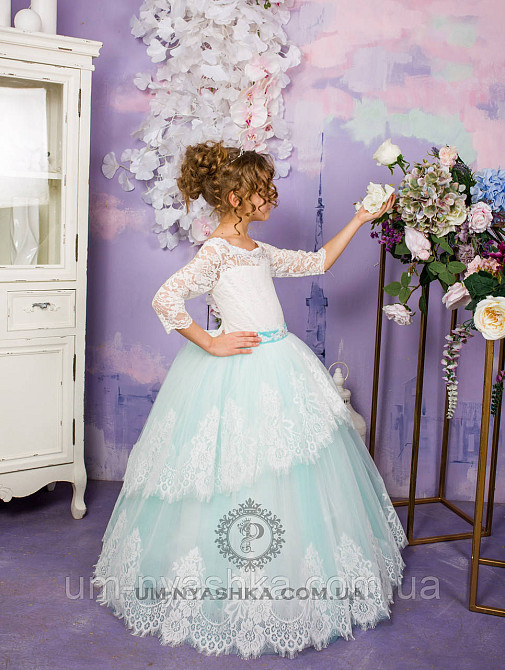 Длинное нарядное платье Ева на 4-6, 6-7, 8-10 лет Кривой Рог - изображение 7