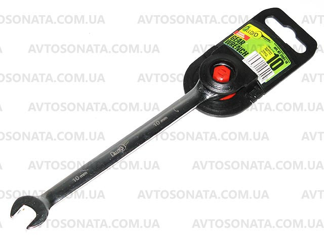 Ключ рожково-трещоточный 10 мм. КТ-2081-10 Alloid Винница - изображение 2