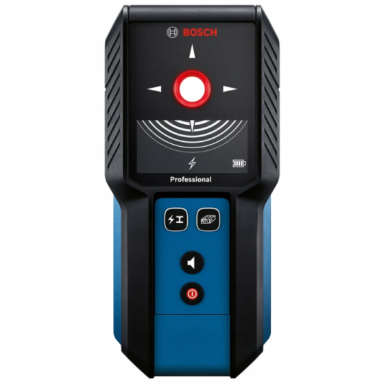 Детектор прихованої проводки металу (металодетектор) Bosch GMS 120-27 : 120мм глибина пошуку (0601081700) Київ